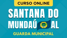 Capa do produto Curso Prefeitura de Santana do Mundaú - AL 2026 - Guarda Municipal